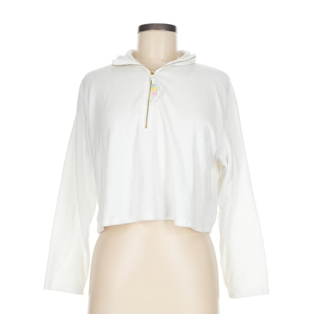 Stoney Clover Lane Terry Cropped Hoodie